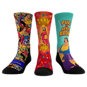 Rock 'Em Socks The Emperor's New Groove - 3-Pack