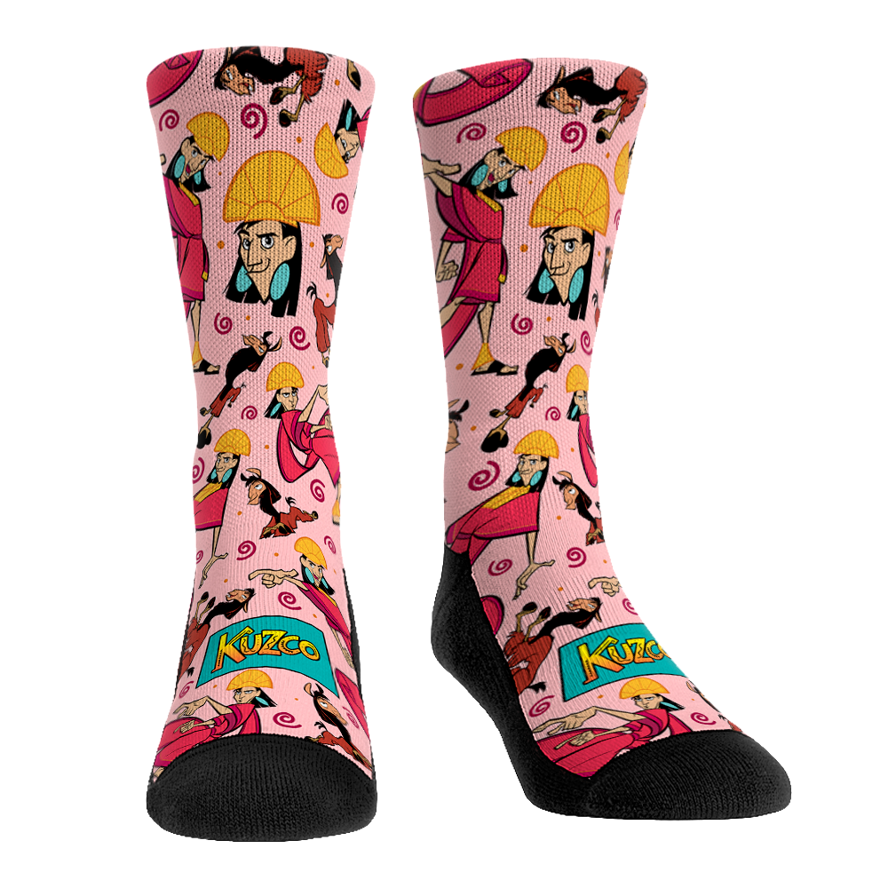 Rock 'Em Socks Rock 'Em Socks The Emperor's New Groove - Kuzco All-Over — main product shot