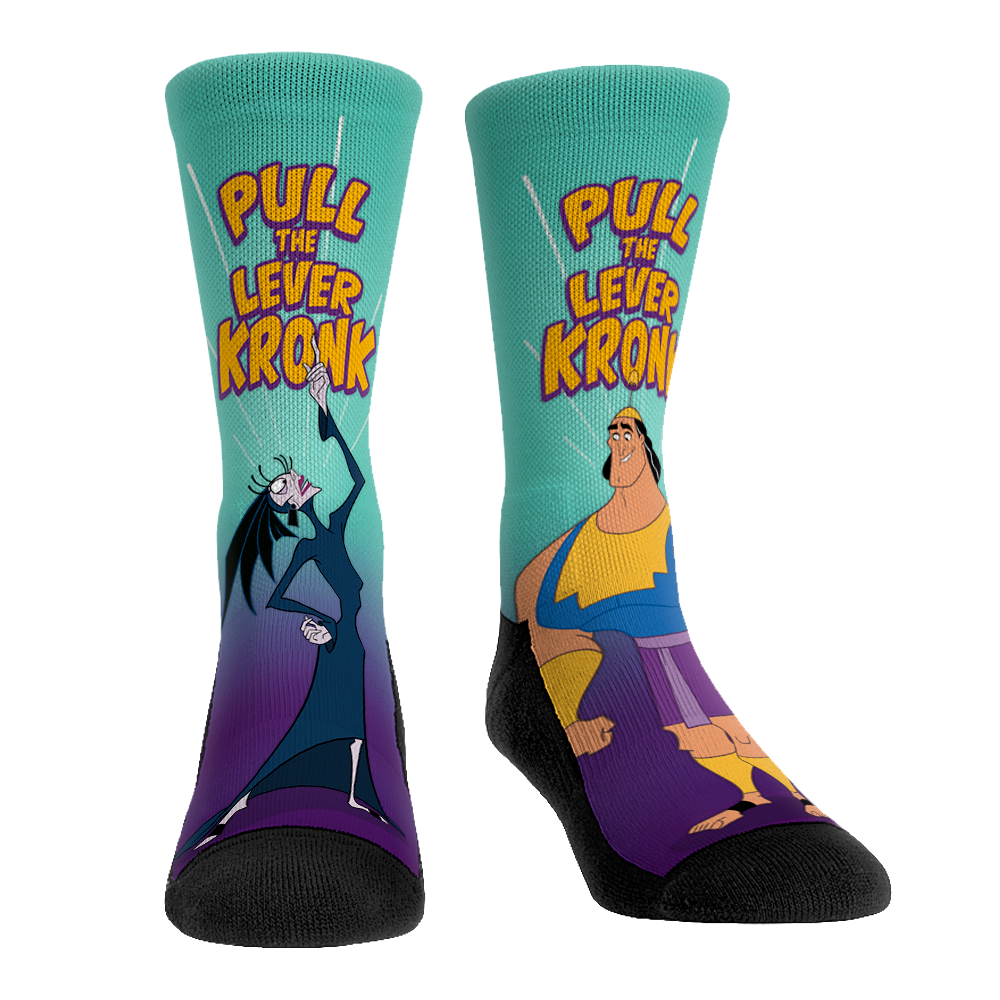 Rock 'Em Socks Rock 'Em Socks The Emperor's New Groove - Pull the Lever Kronk — main product shot