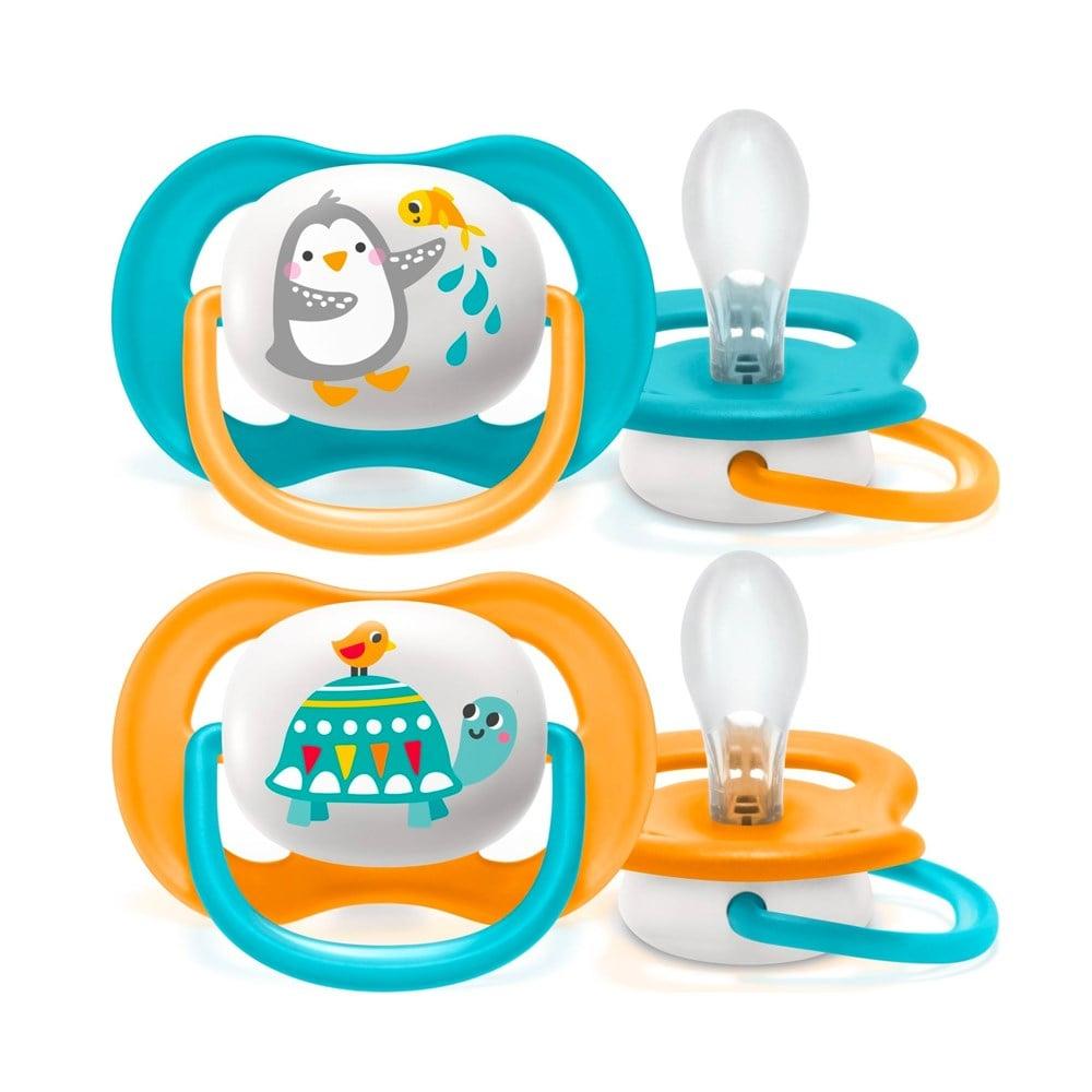 Philips Avent Ultra Air Animals Orthodontic Baby Pacifier for 6-18 Months - Comfort, Safety & Easy Sterilization