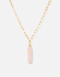 Elevated Faith Enamel WWJD Necklace — main product shot