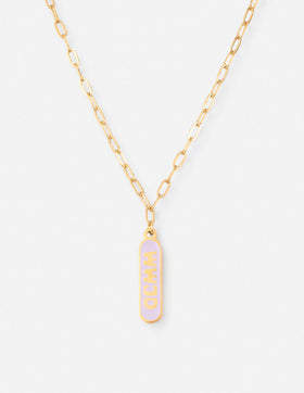 Enamel WWJD Necklace