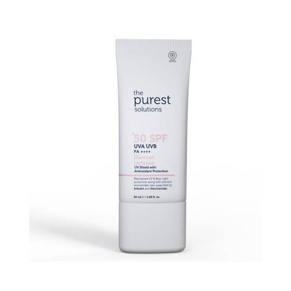 The Purest Solutions Face Sunscreen SPF50+ - Anti-Aging Skincare with Arbutin & Niacinamide