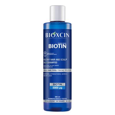 Bioxcin Biotin Shampoo for Hair Loss - 300ml Daily Hair Care for Thicker Fuller Hair