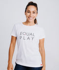 Goal Five Equal Play Women's Soccer T Shirt — main product shot