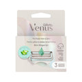 Gillette Venus Satin Care Replacement Razor Blades for Women - 3 Count Pack - Smooth Shaving Experience