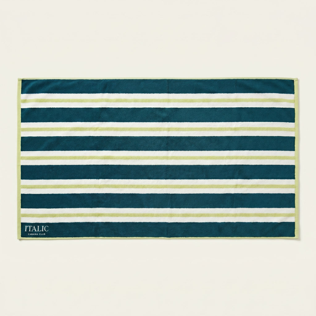 Italic Bondi Cabana Towels — color detail