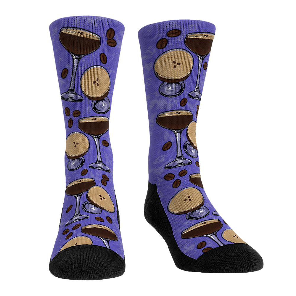 Rock 'Em Socks Rock 'Em Socks Espresso Martinis All-Over — main product shot