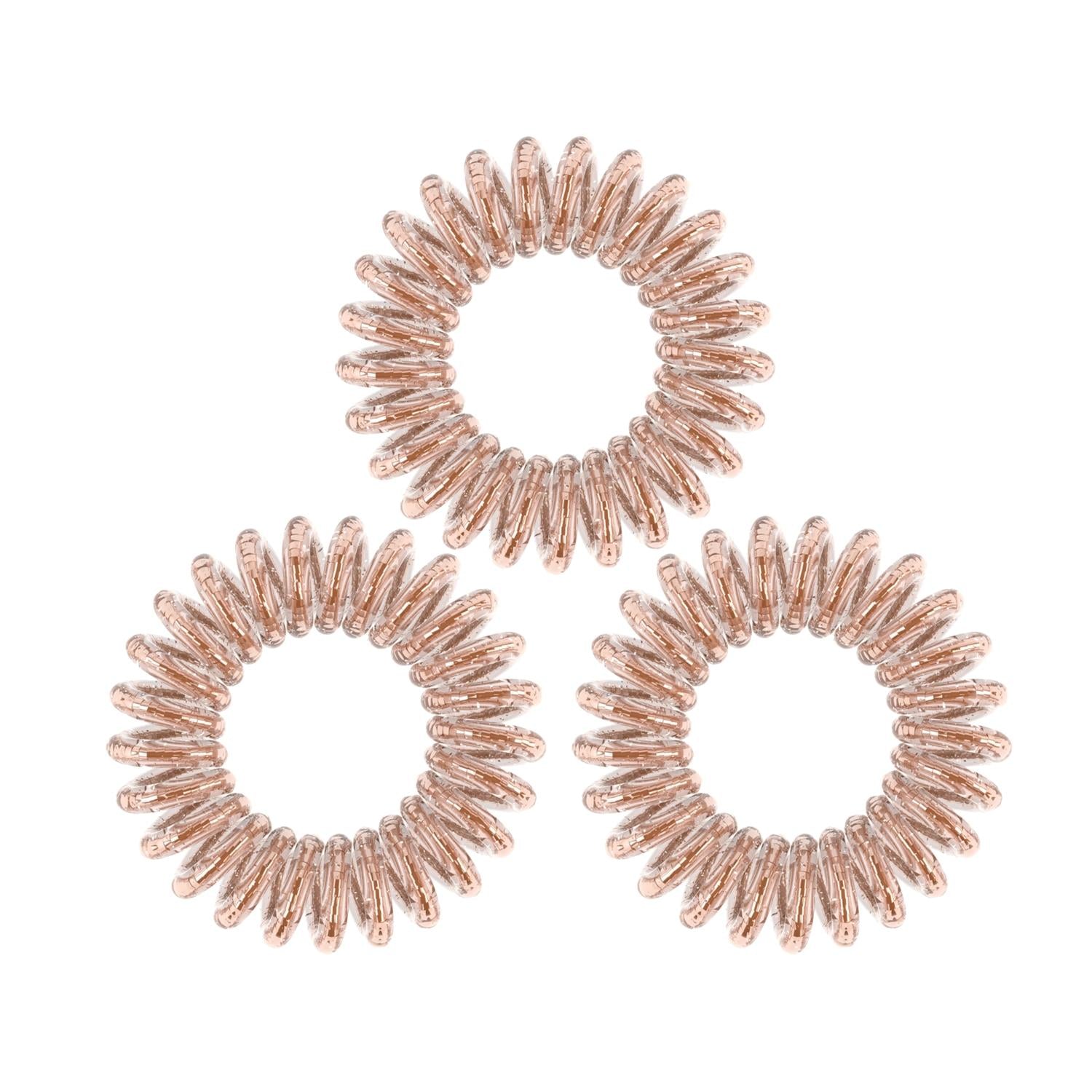 Invisibobble Original Tea Party Spark 3-Piece Hair Clips Set - Stylish Hair Accessories for Women