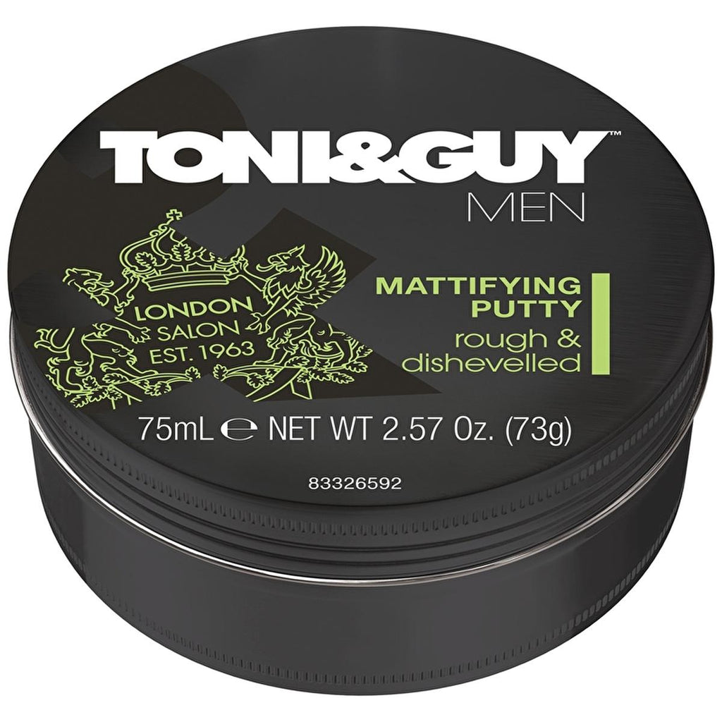 Toni&Guy Matte Finish Hair Styling Cream Wax - 75ml, Strong Hold, Natural Look