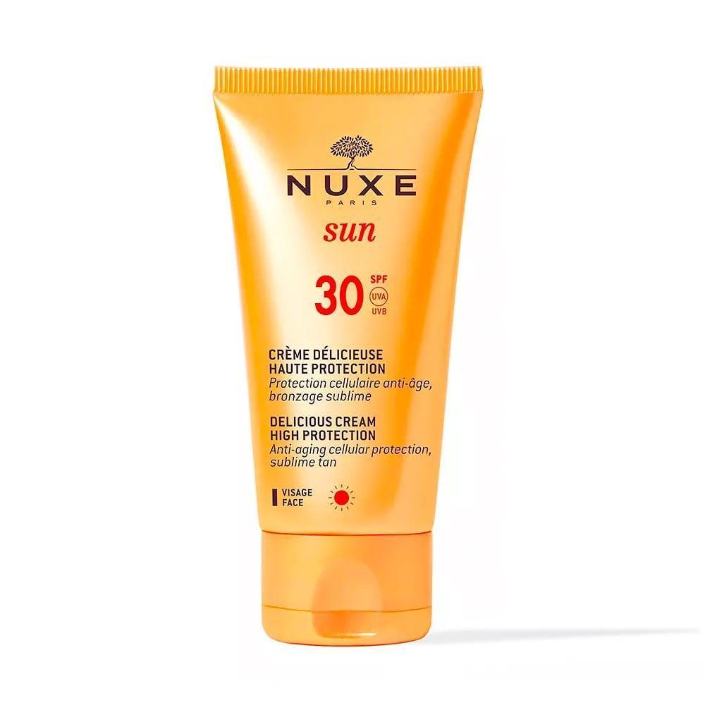 Nuxe Sun Cream For Face SPF30 50ml - Natural Sunscreen with Anti-aging Benefits