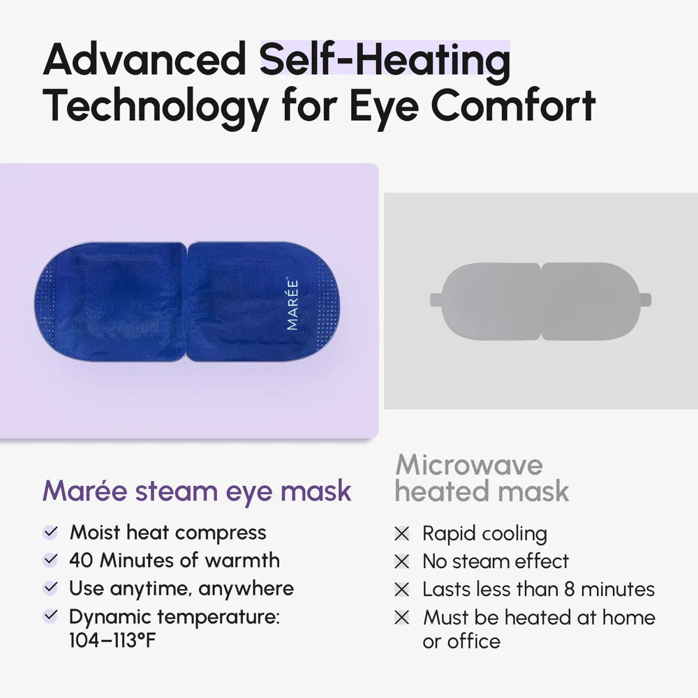 Maree Scented Spa Steam Eye Mask — alternative angle