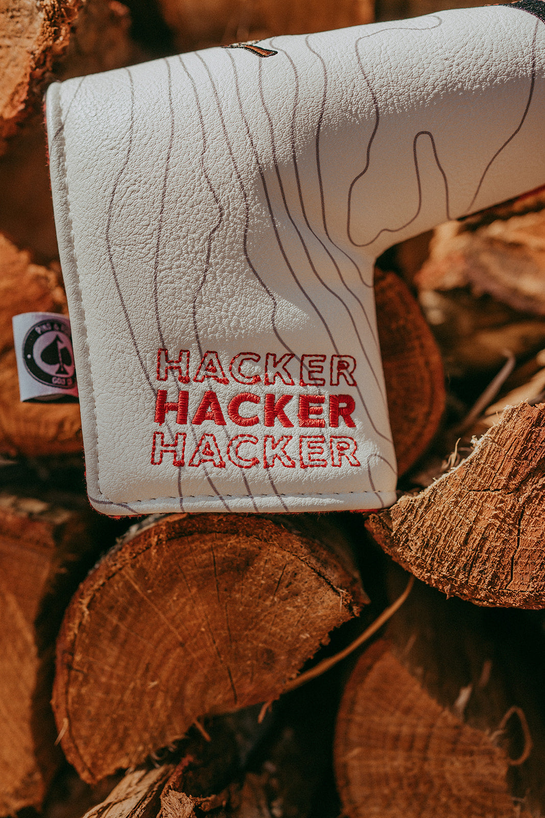 Hacker Blade Putter Cover – Pins and Aces, view 8