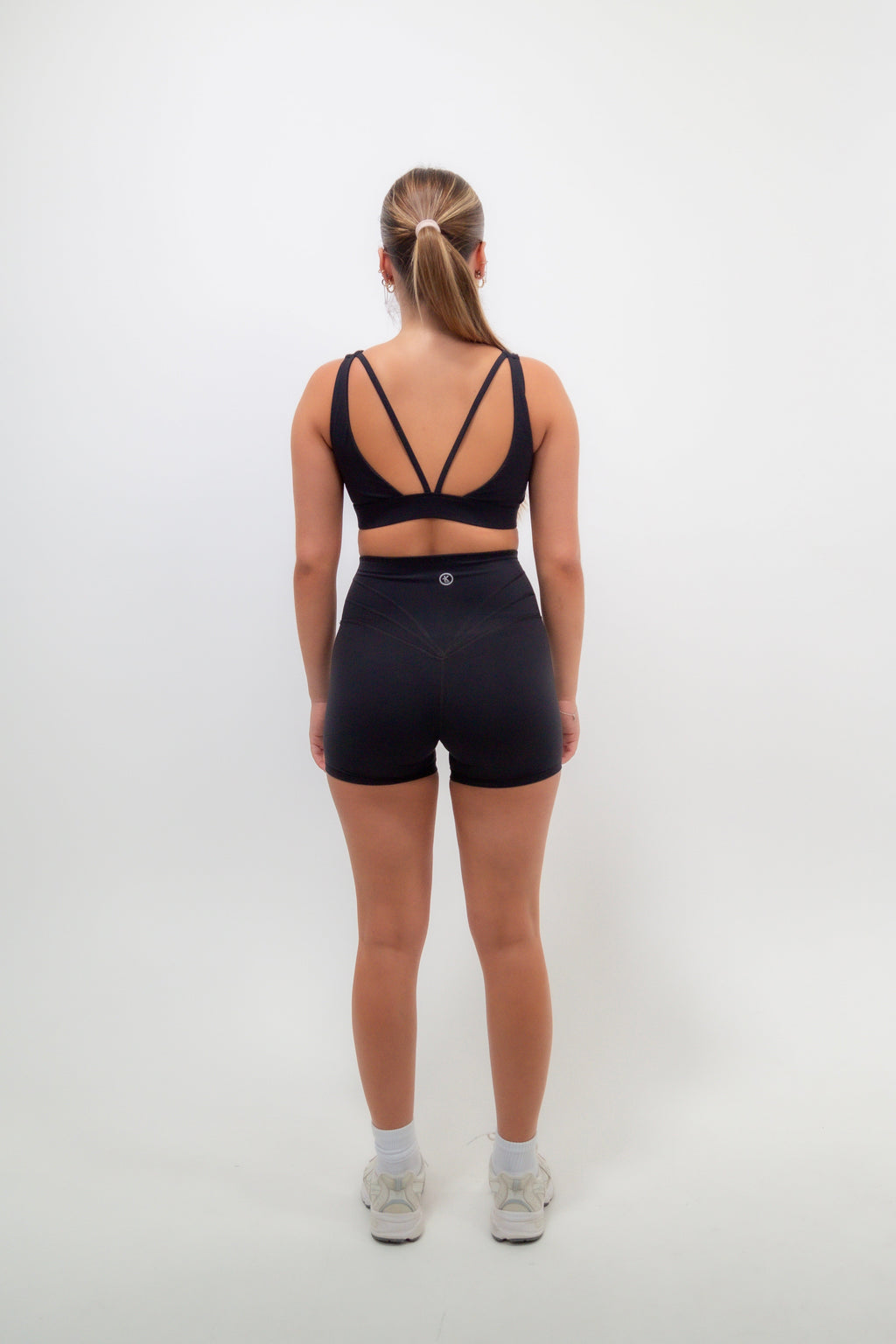 KIMITH BRAND I Am Beautifully Radiant Quick-Dry Butter Black Short — lifestyle context