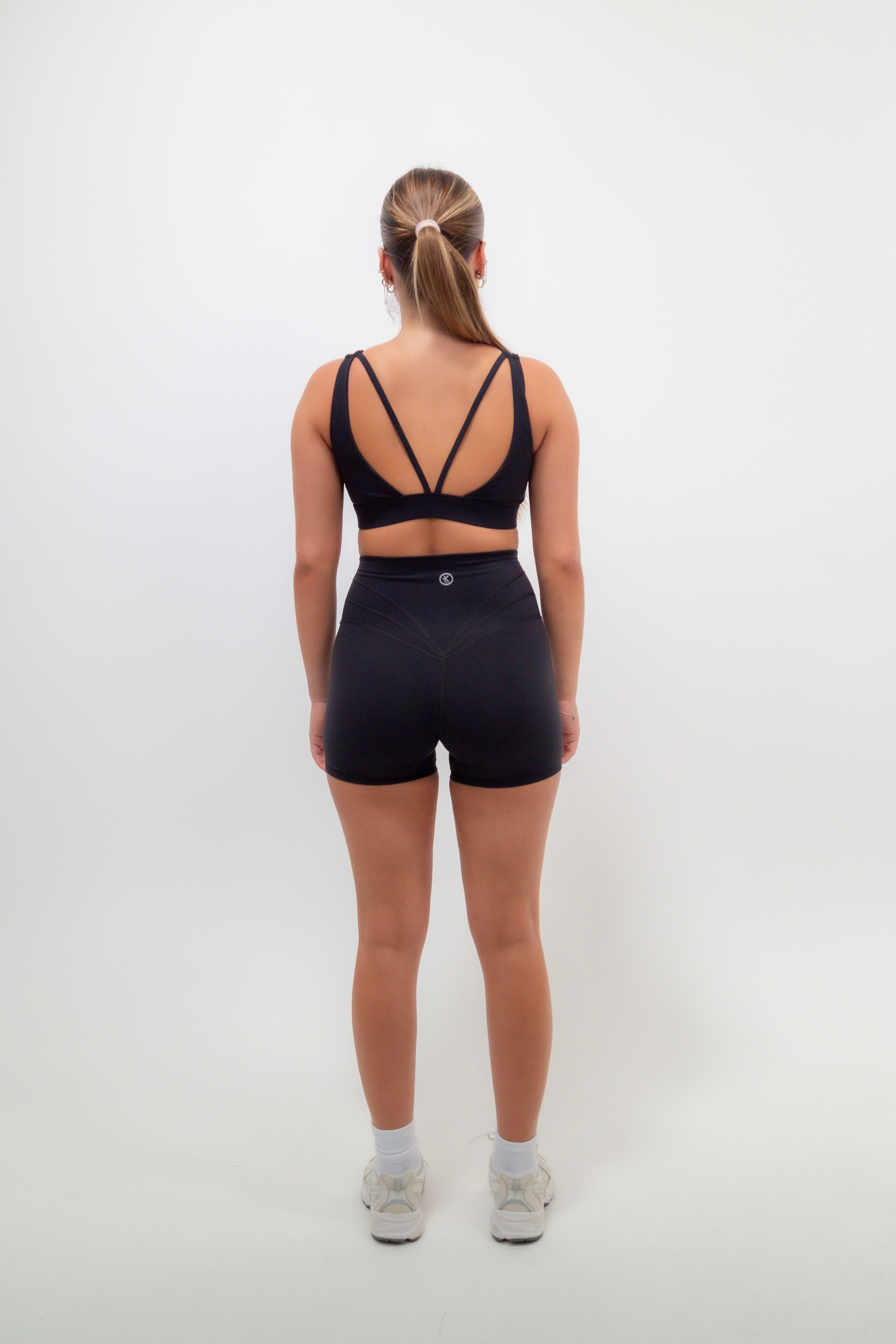 KIMITH BRAND I Am Beautifully Radiant Quick-Dry Butter Black Short — lifestyle context