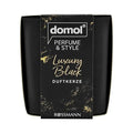Domol Luxury Black Scented Candle - Relaxing Apple Blossom & Cotton Fragrance | 25 Hour Burn Time