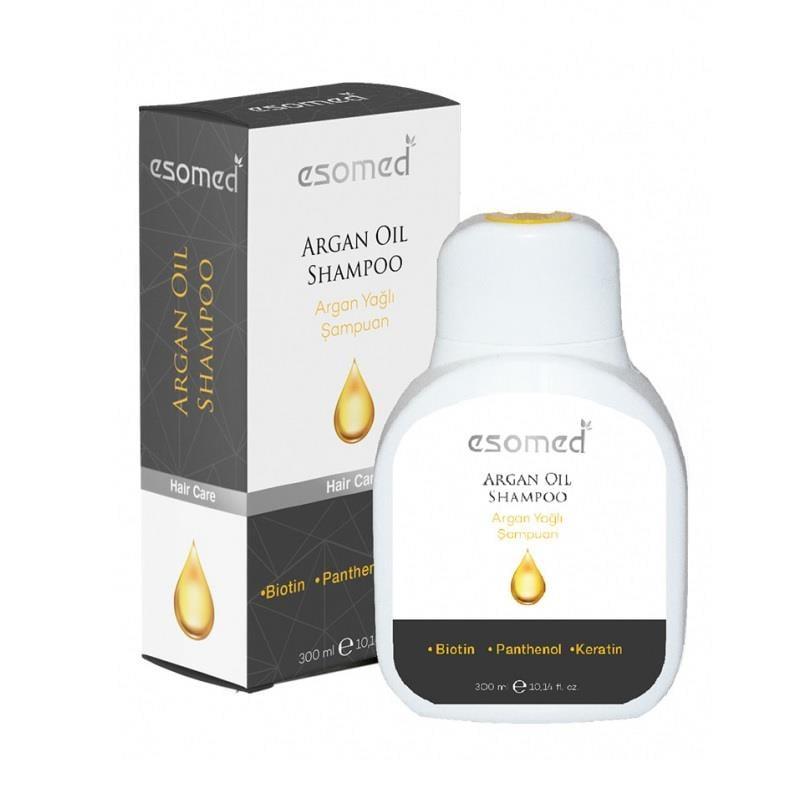 Esomed Argan Oil Shampoo 300ml - Nourishing Hair Growth with Biotin & Keratin