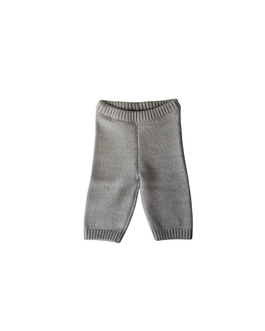 Merino Wool Joggers in Light Heather Gray