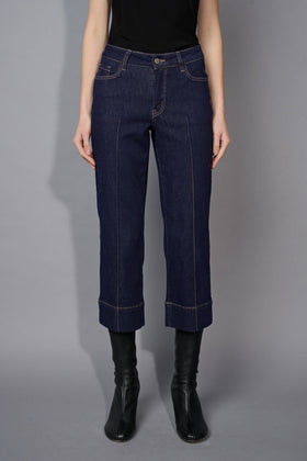 Wide Leg Cropped Jeans