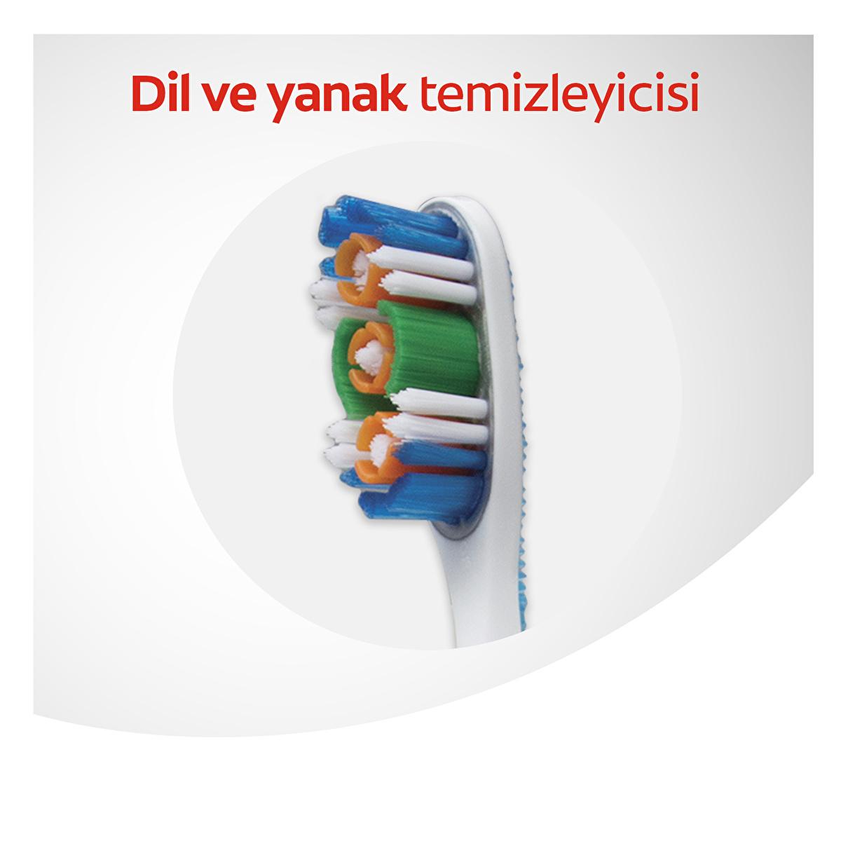 Colgate 360 Komple Oral Care Toothbrush - Advanced Manual Toothbrush for Comprehensive Cleaning