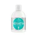 Kallos Cosmetics Keratin Shampoo with Milk Protein, 1000ml - Nourishing Hair Care for Dry or Damaged Hair