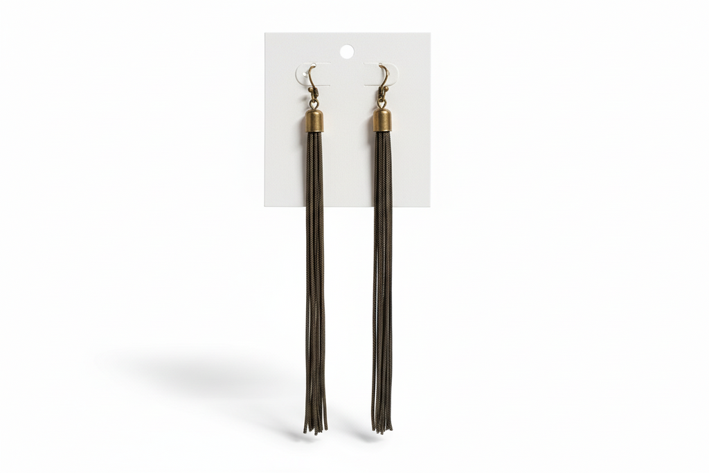 Just Neat Stuff Stained chain dangles — color detail
