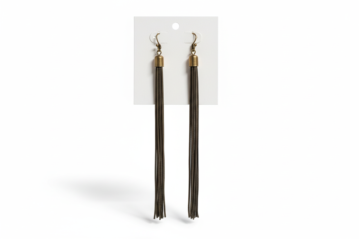 Just Neat Stuff Stained chain dangles — color detail