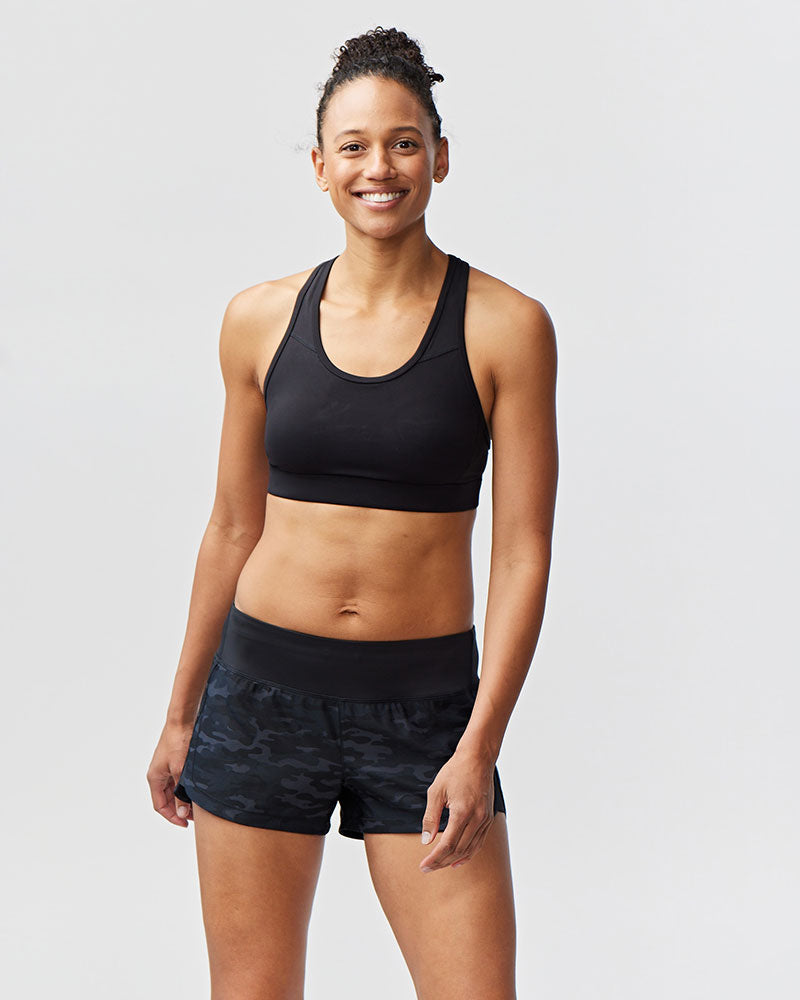 Goal Five Fast & Free Women's Workout Shorts — detail close-up