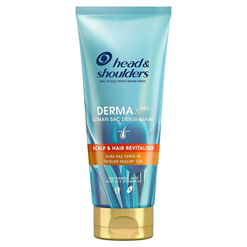 Head & Shoulders DermaXPRO: Anti-Dandruff, Scalp Revitalizing & Hair Loss Defense - Vitamin E, Niacinamide, Aloe Vera Hair Conditioner