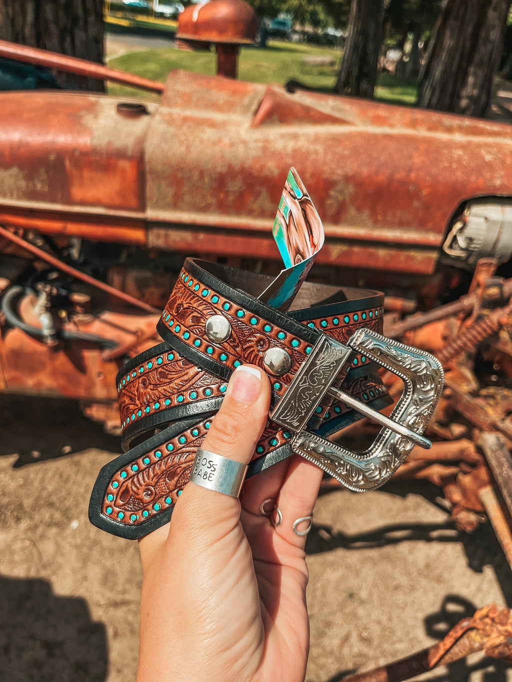 Haute Southern Hyde The Darlene Belt a Haute Southern Hyde by Beth Marie Exclusive — detail close-up