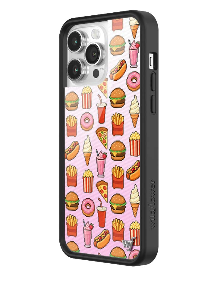 Wildflower Cases Food Court iPhone Case — flat-lay composition