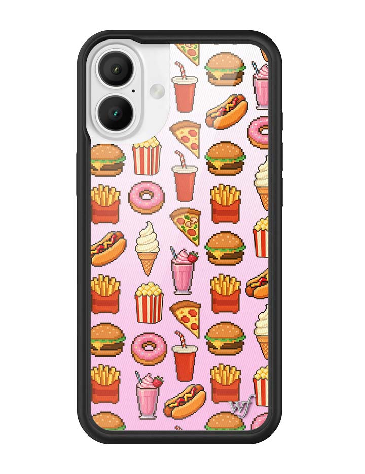 Wildflower Cases Food Court iPhone Case — flat-lay composition