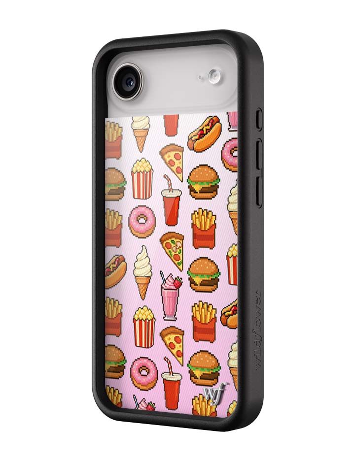 Wildflower Cases Food Court iPhone Case — comparison shot