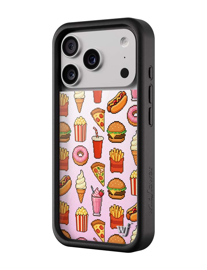 Wildflower Cases Food Court iPhone Case — back view