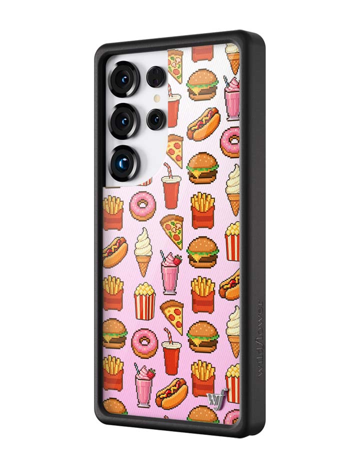 Wildflower Cases Food Court Samsung Galaxy Case — detail close-up