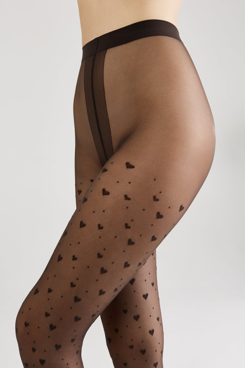 TheRanok.com Fantasy Tights Conte Feeling - Hearts and Dots — flat-lay composition
