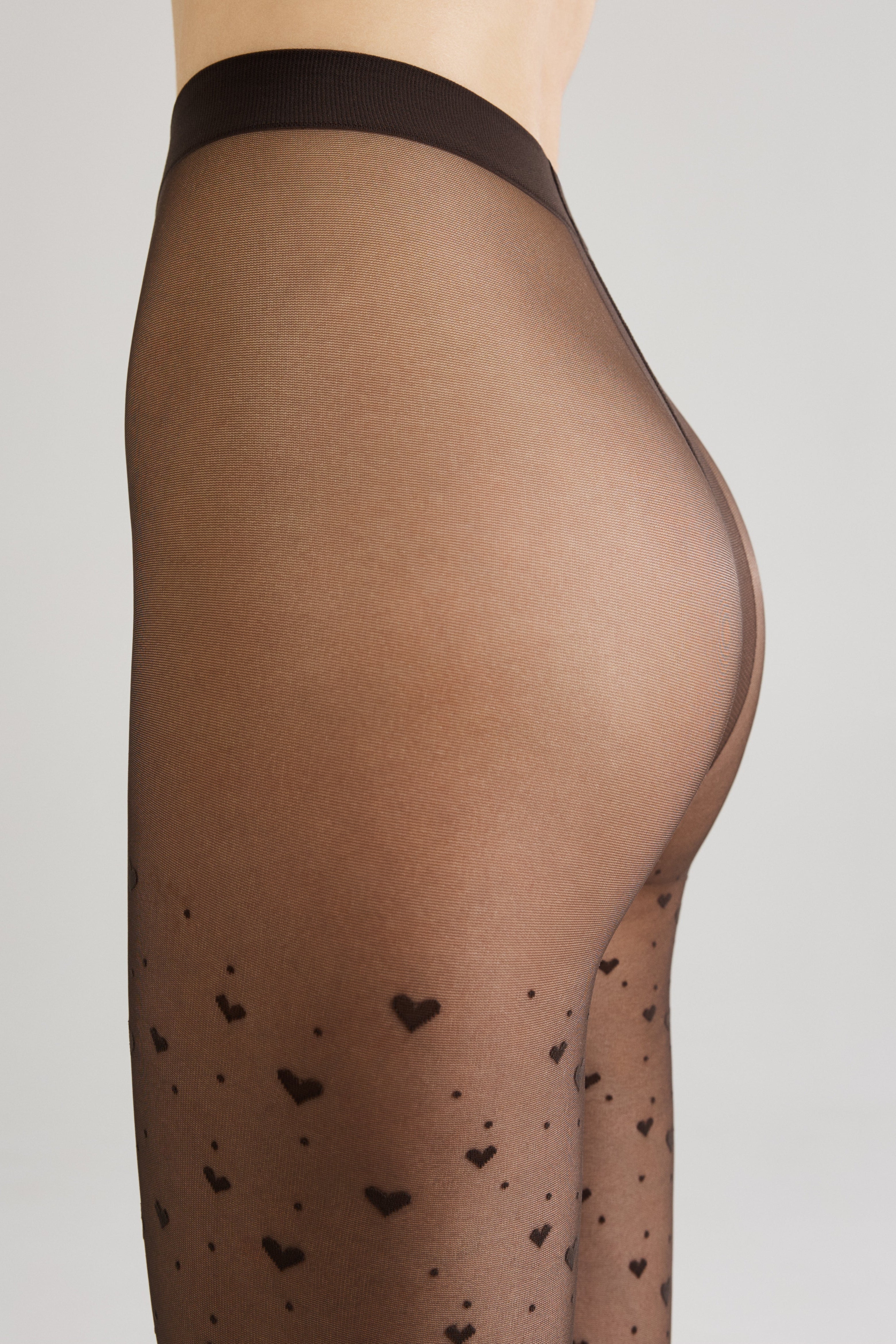 TheRanok.com Fantasy Tights Conte Feeling - Hearts and Dots — main product shot