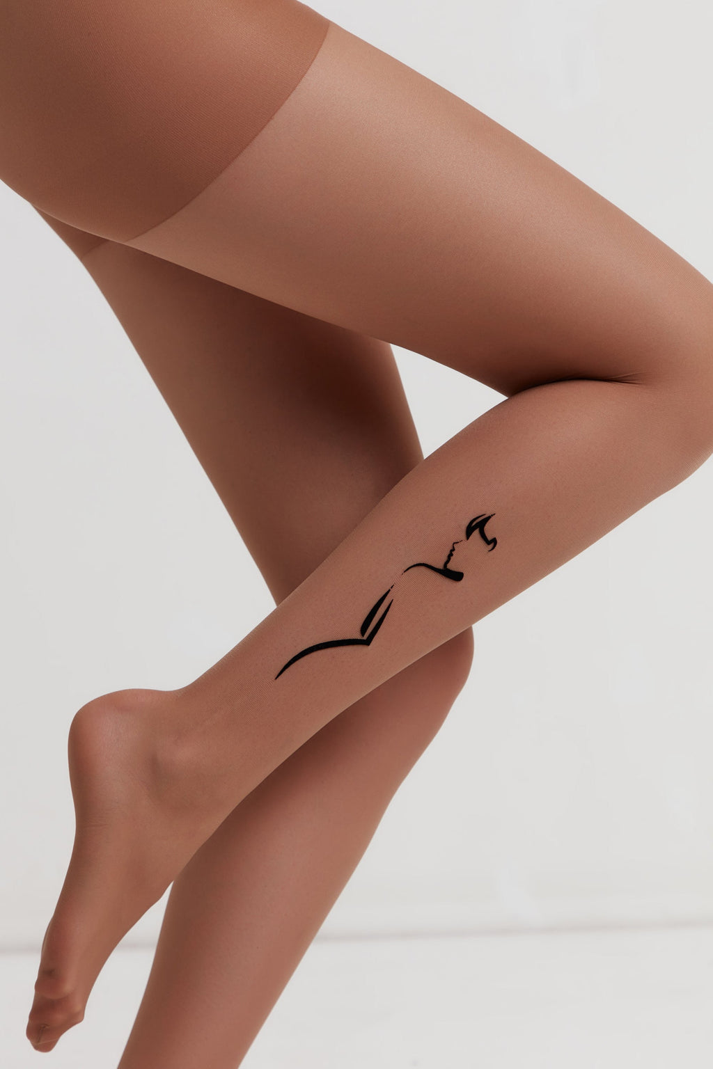 TheRanok.com Fantasy Tights Conte Femme - Tattoo Design — back view