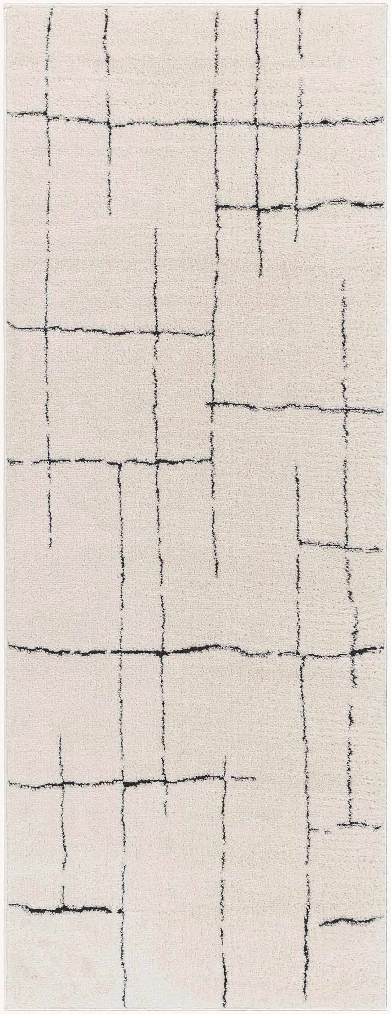 Koume Beige Maze Area Rug – Boutique Rugs, view 10
