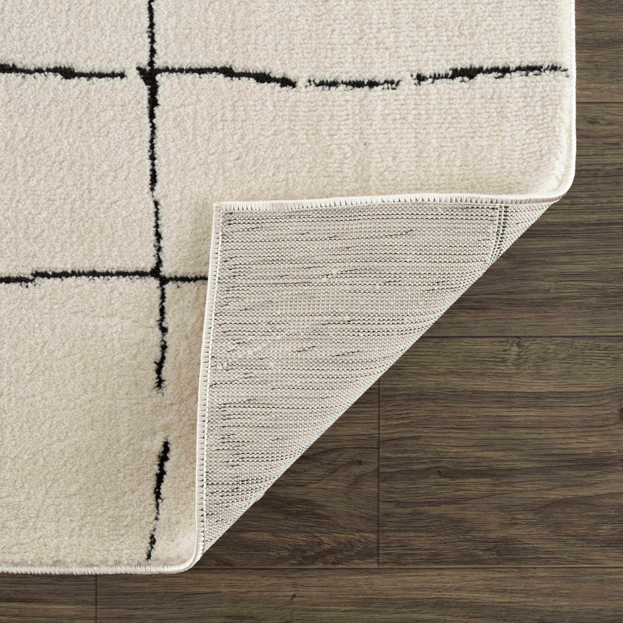 Koume Beige Maze Area Rug – Boutique Rugs, view 5