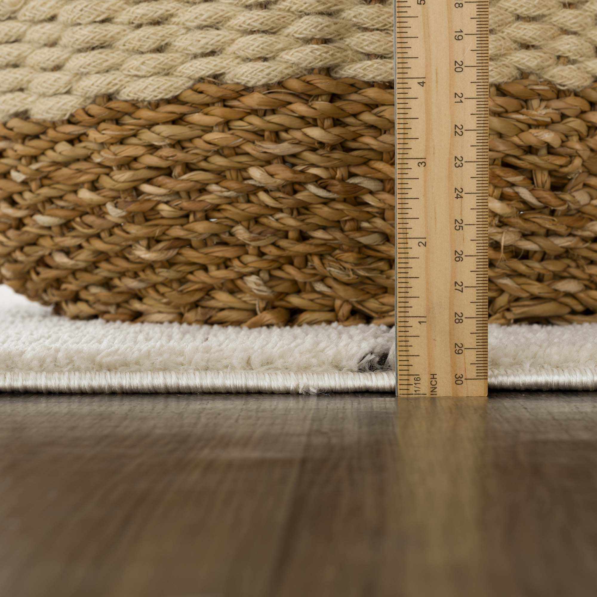 Koume Beige Maze Area Rug – Boutique Rugs, view 12