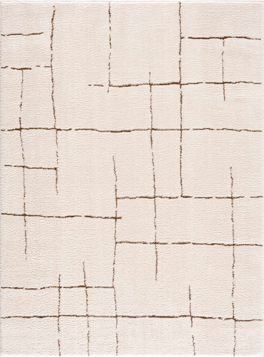 Koume Ivory & Brown Area Rug – Boutique Rugs