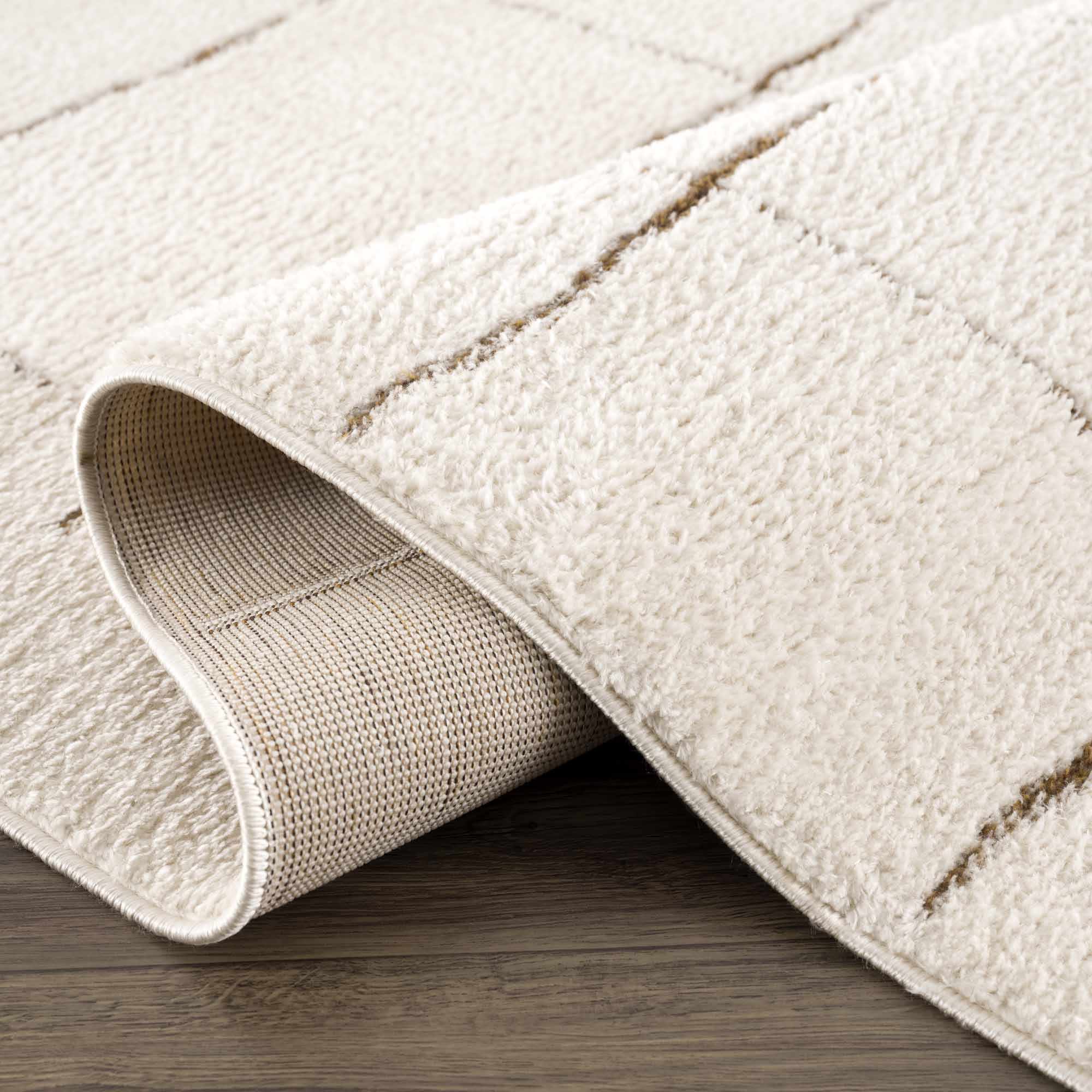 Koume Ivory & Brown Area Rug – Boutique Rugs, view 17