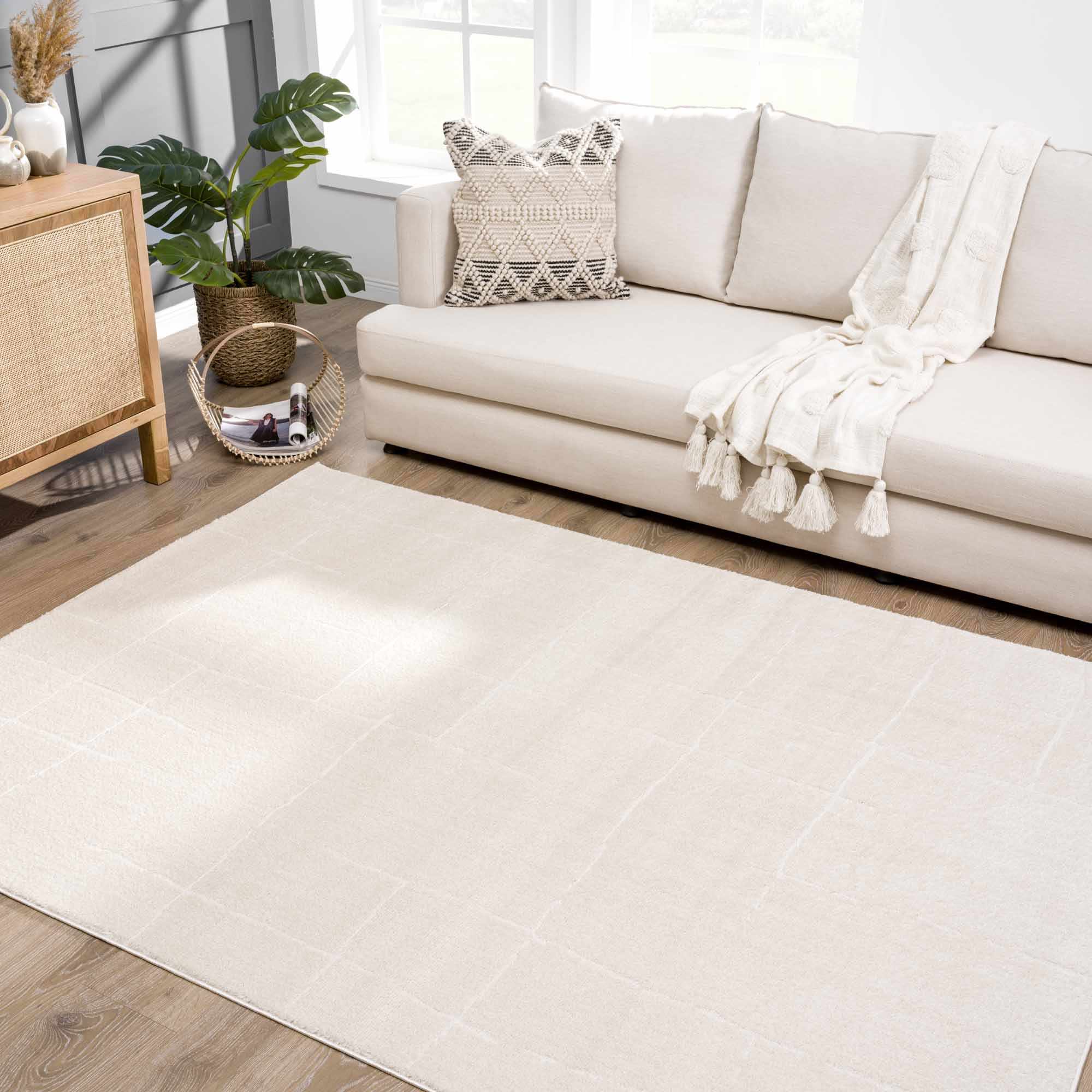 Koume Ivory Area Rug – Boutique Rugs, view 13
