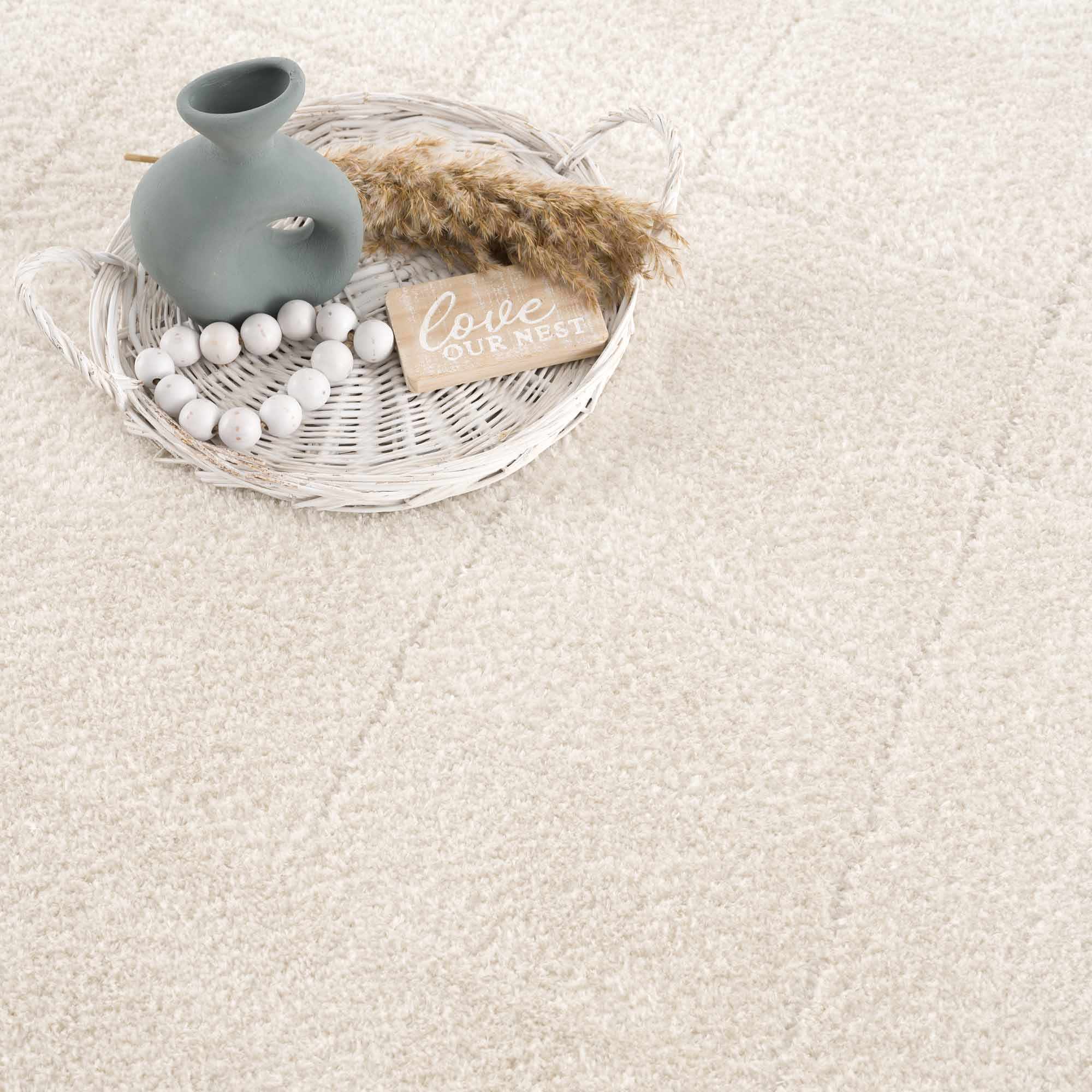 Koume Ivory Area Rug – Boutique Rugs, view 11