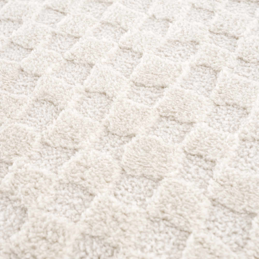 Leryn Ivory Checkered Area Rug – Boutique Rugs, view 14