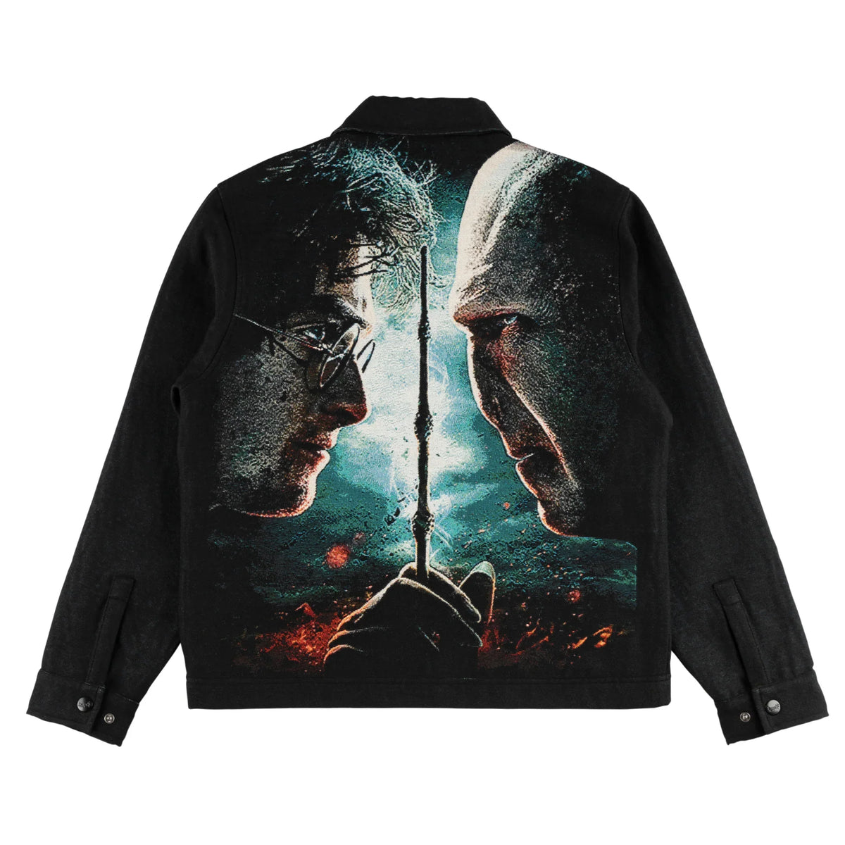 Welcome x Harry Potter Finale Tapestry Jacket - Black by Skates USA