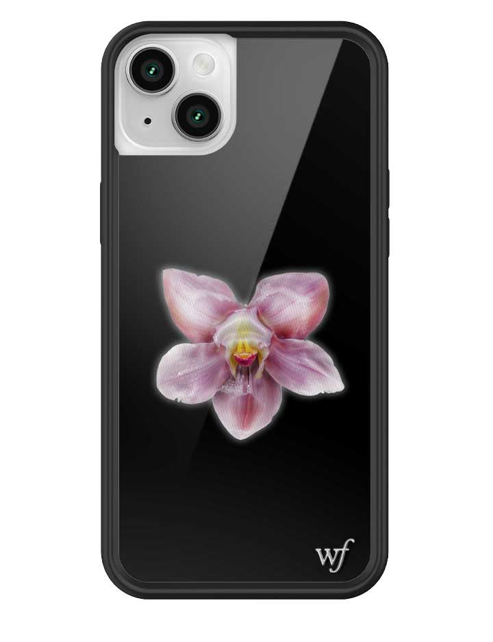 Orchid | Black iPhone Case