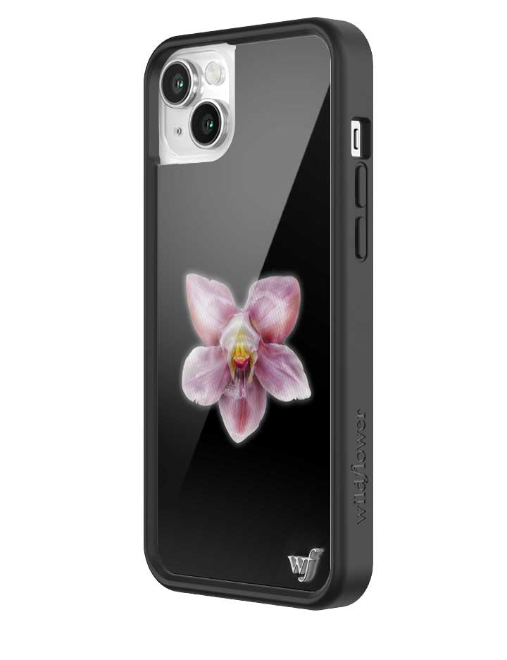 Orchid | Black iPhone Case