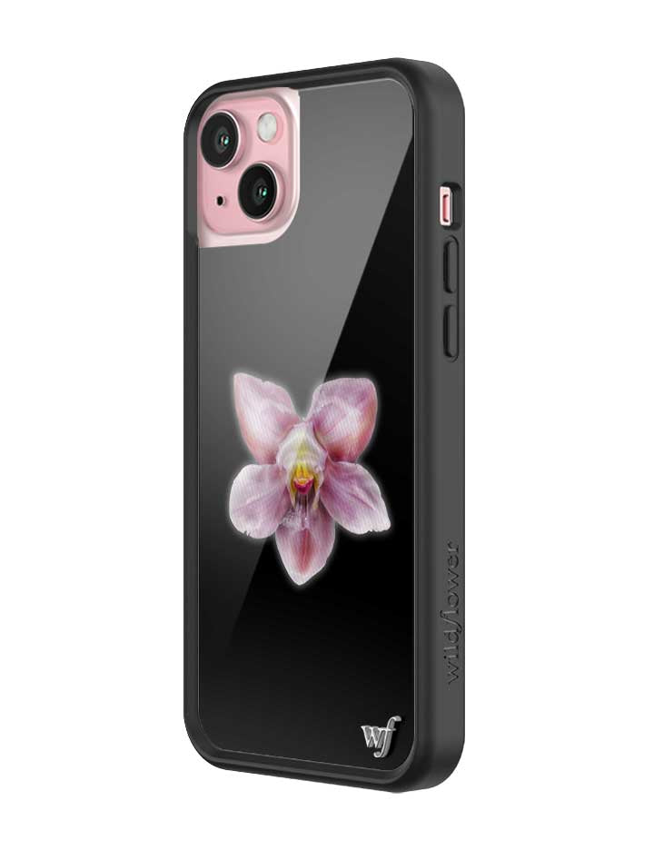 Orchid | Black iPhone Case